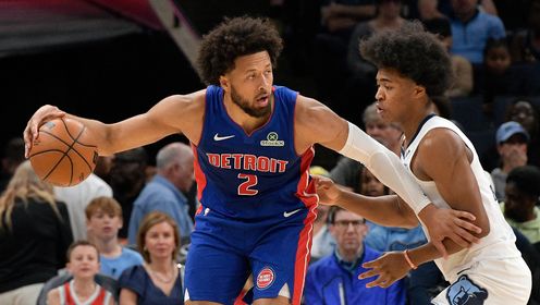 季前赛-康宁汉姆半场20分 活塞首发合计35投22中轻取灰熊